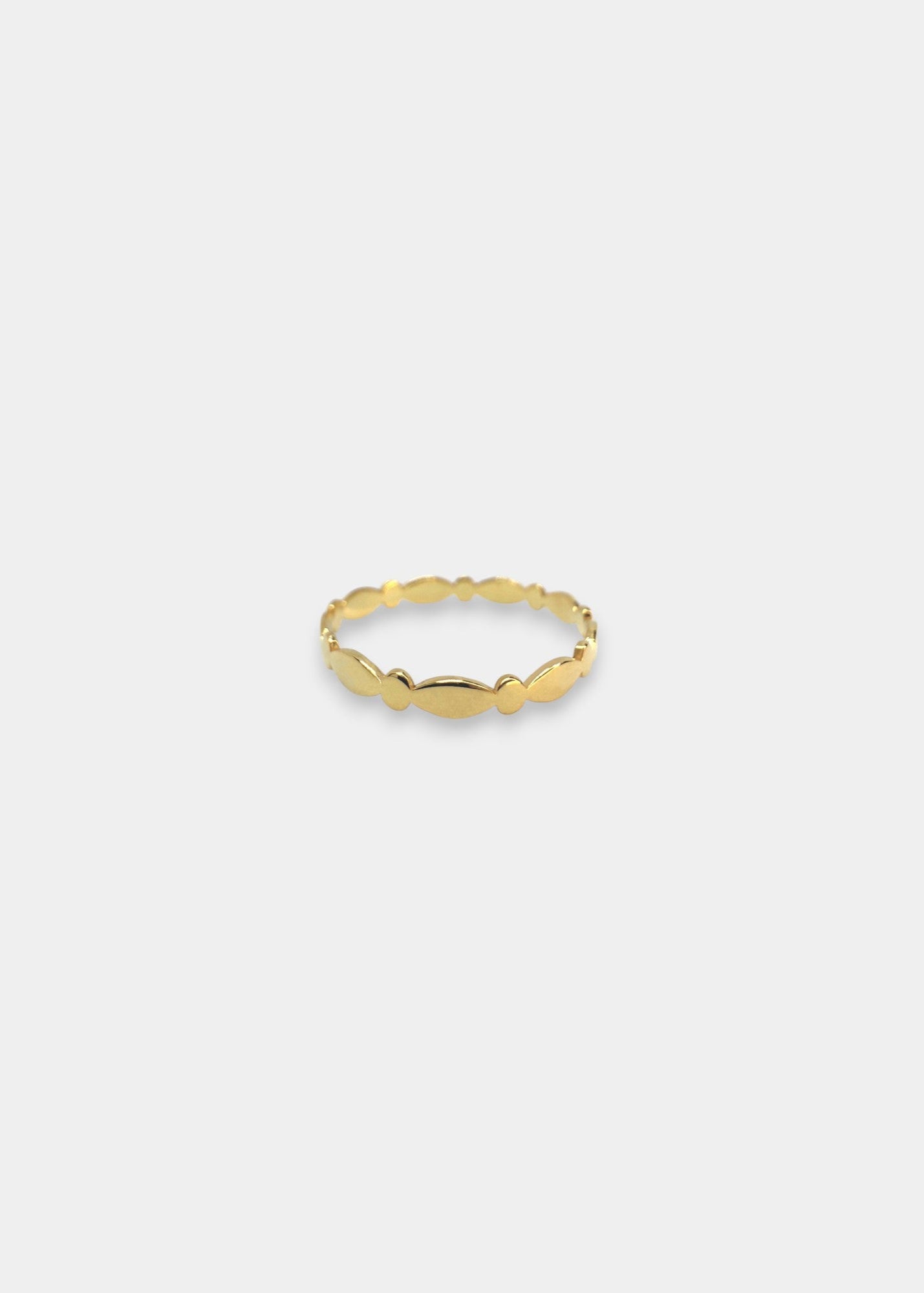 Anel Lien em Ouro Amarelo 18k