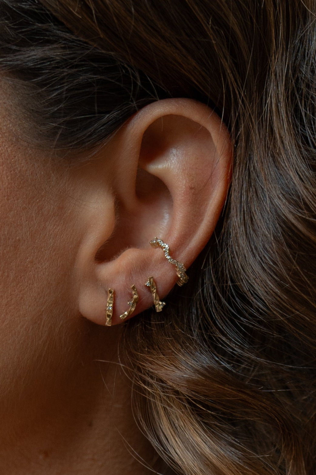 Piercing Luce em Ouro Amarelo 18k