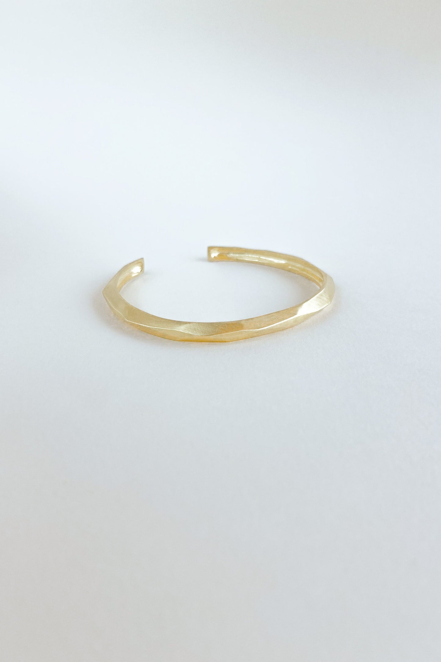 Bracelete Facetado em Ouro Amarelo 18k