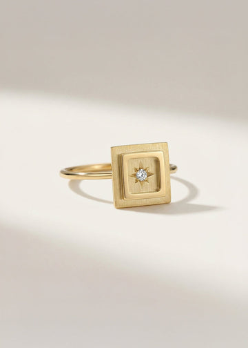 Anel Aura em Ouro Amarelo 18k