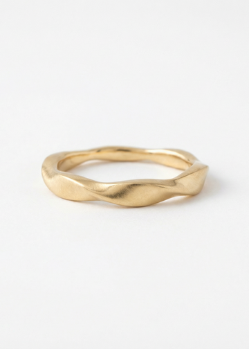 Anel Ciclo em Ouro Amarelo 18k