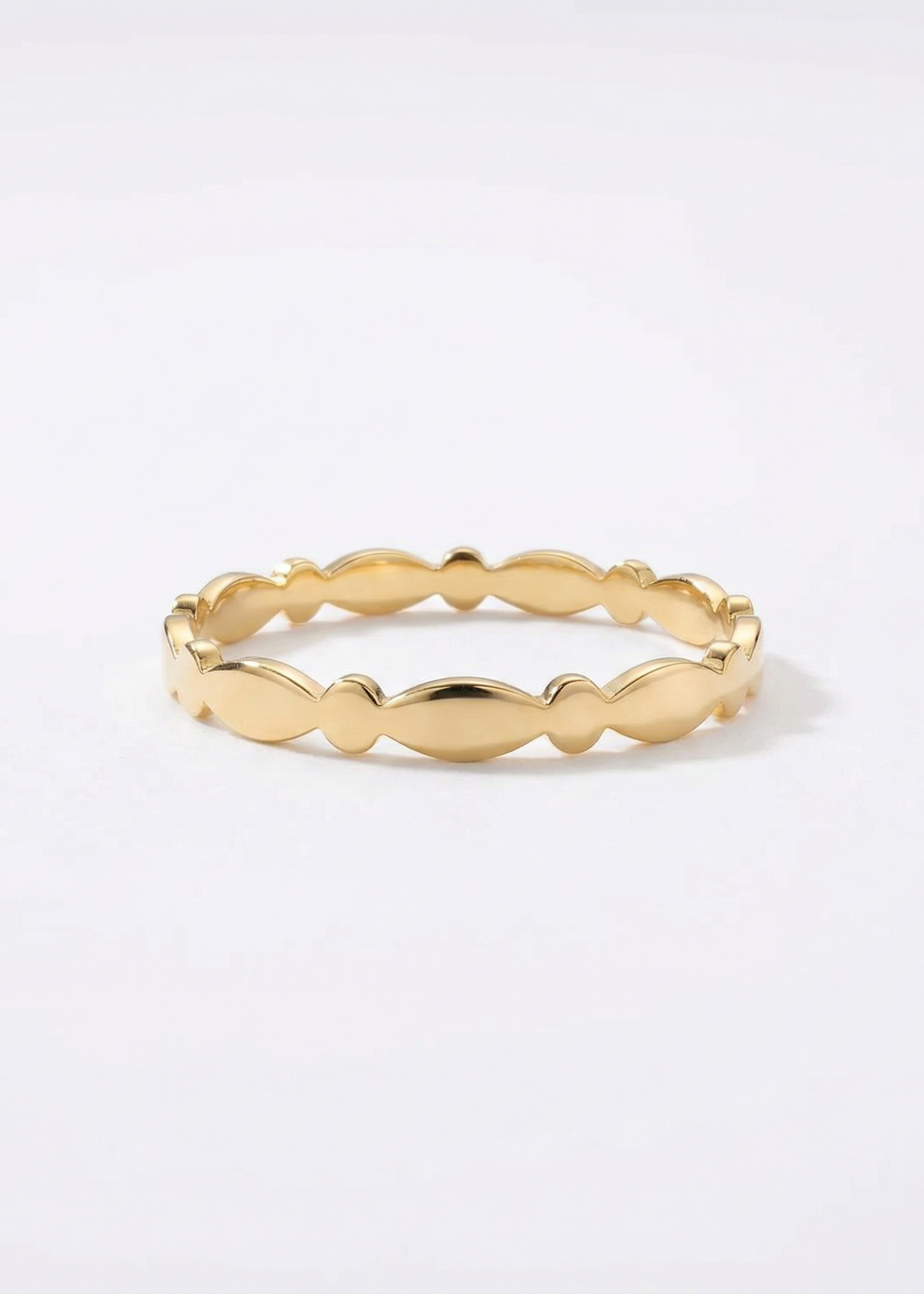 Anel Lien em Ouro Amarelo 18k