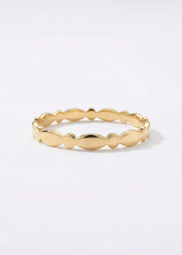 Anel Lien em Ouro Amarelo 18k