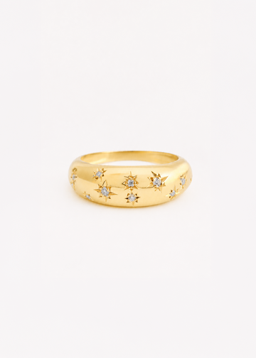 Anel Flash em Ouro Amarelo 18k