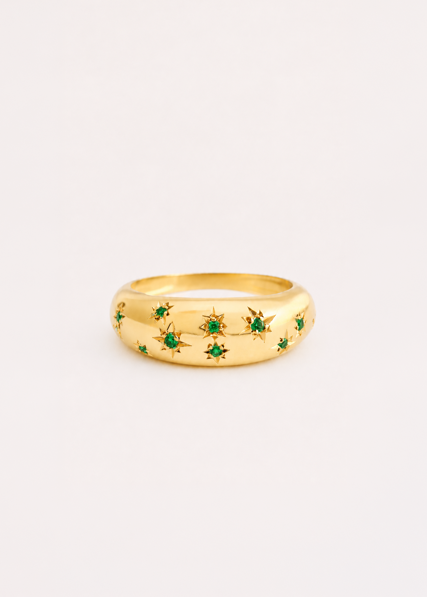 Anel Flash em Ouro Amarelo 18k