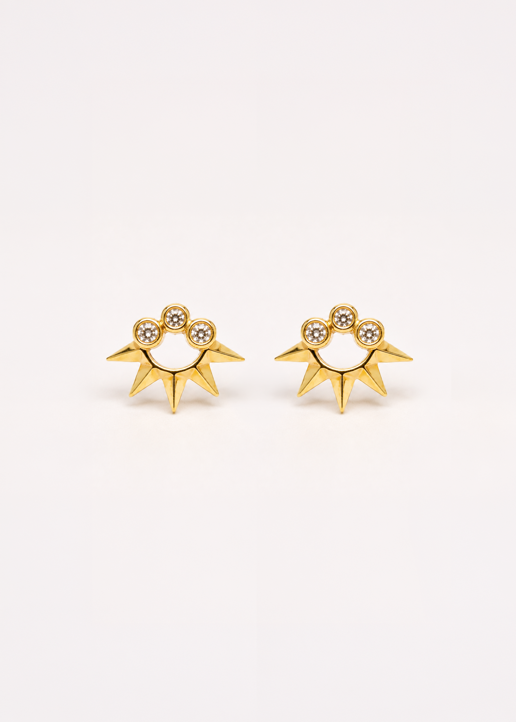 Brincos Orbe em Ouro Amarelo 18k
