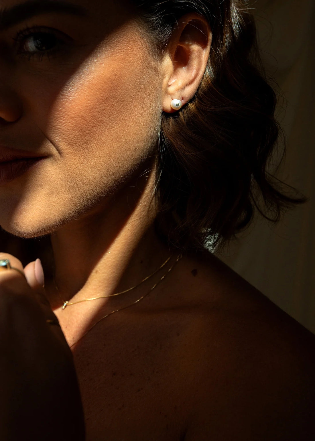 Brincos Punto em Ouro Amarelo 18k