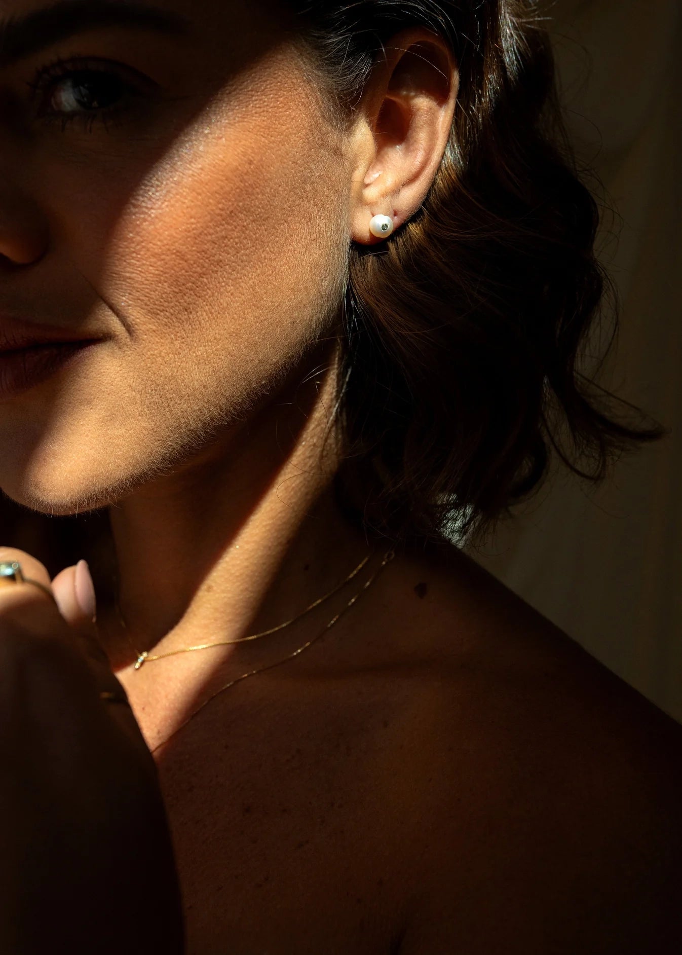 Brincos Punto em Ouro Amarelo 18k