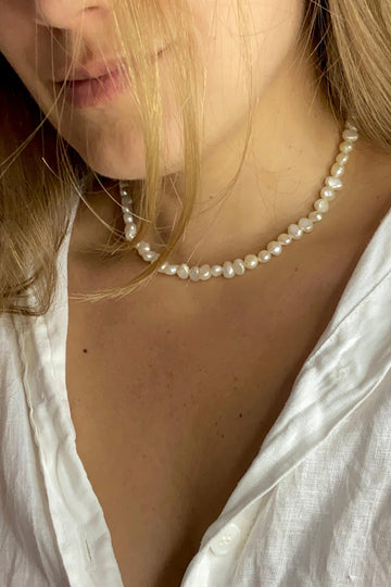 Choker Perla com Ouro Amarelo 18k