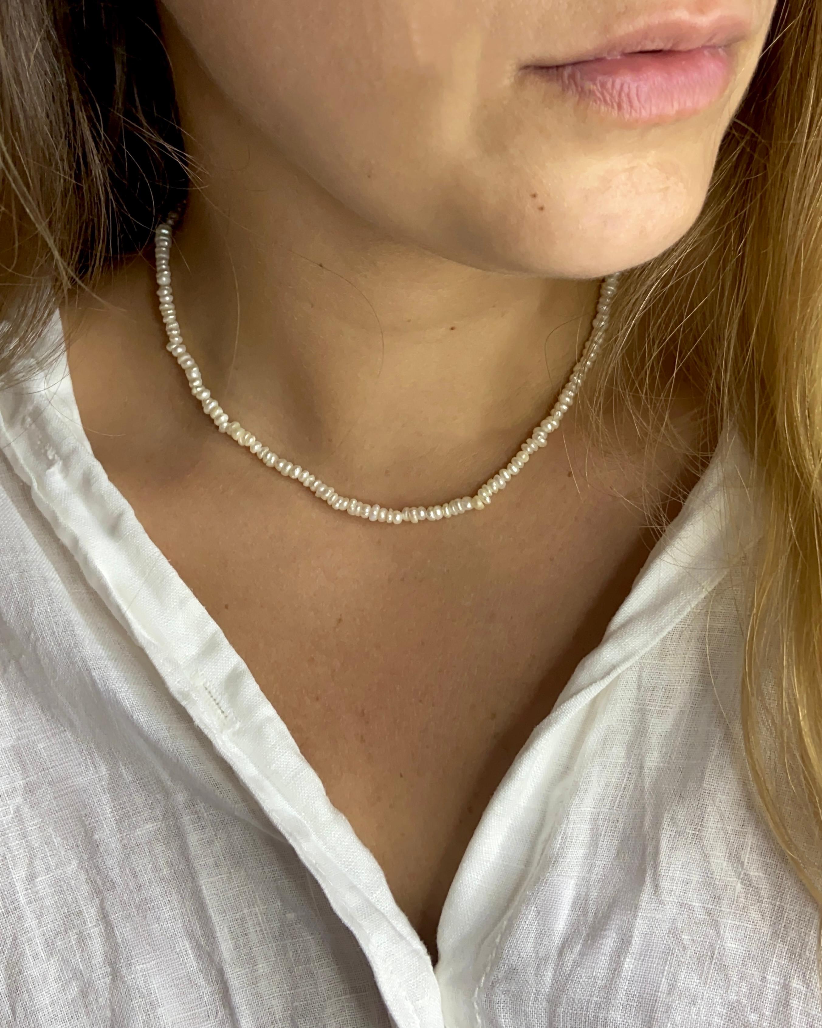 Choker Mini Perla com Ouro Amarelo 18k