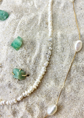 Choker Mini Perla com Ouro Amarelo 18k