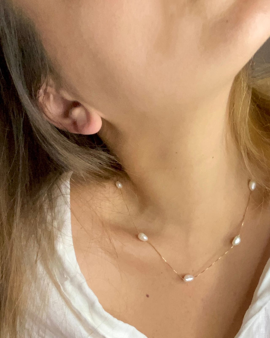 Colar Luna em Ouro Amarelo 18k