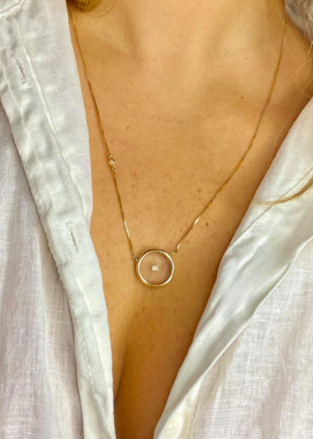 Colar Isola em Ouro Amarelo 18k