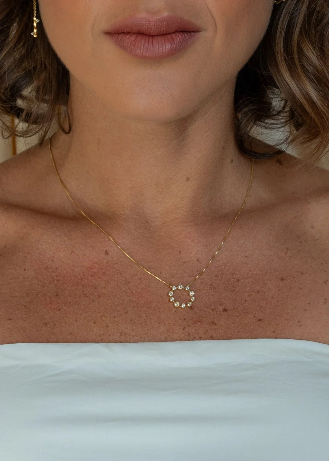 Colar Ciclo em Ouro Amarelo 18k