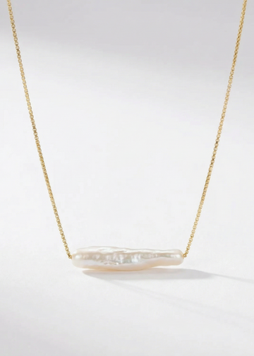 Colar Perla Barroca em Ouro Amarelo 18k