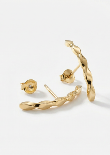 Ear Hook Essenza em Ouro Amarelo 18k