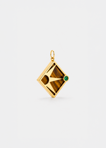 Pingente Horizonte em Ouro Amarelo 18k