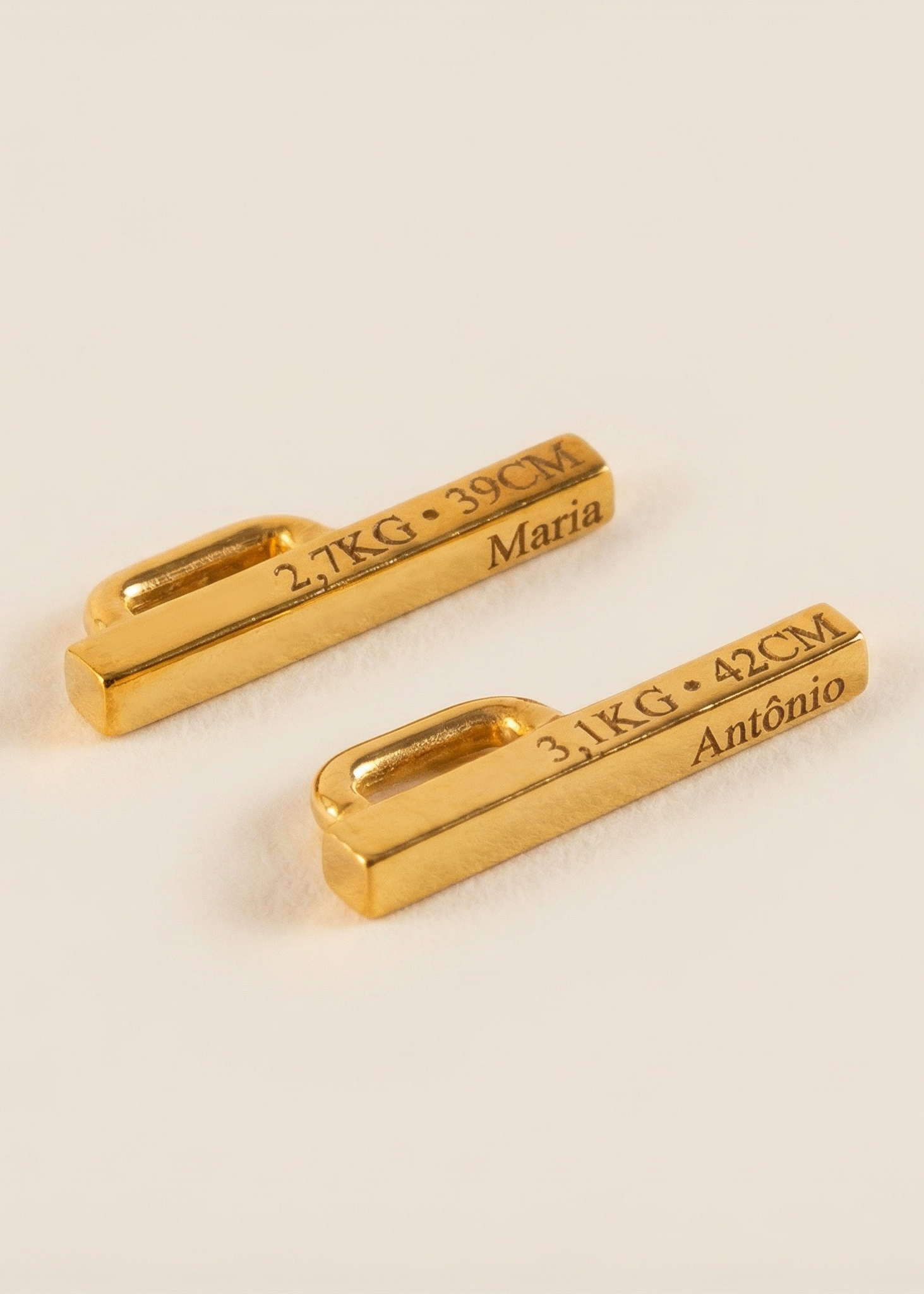 Pingente Marcas do Nascimento em Ouro Amarelo 18k
