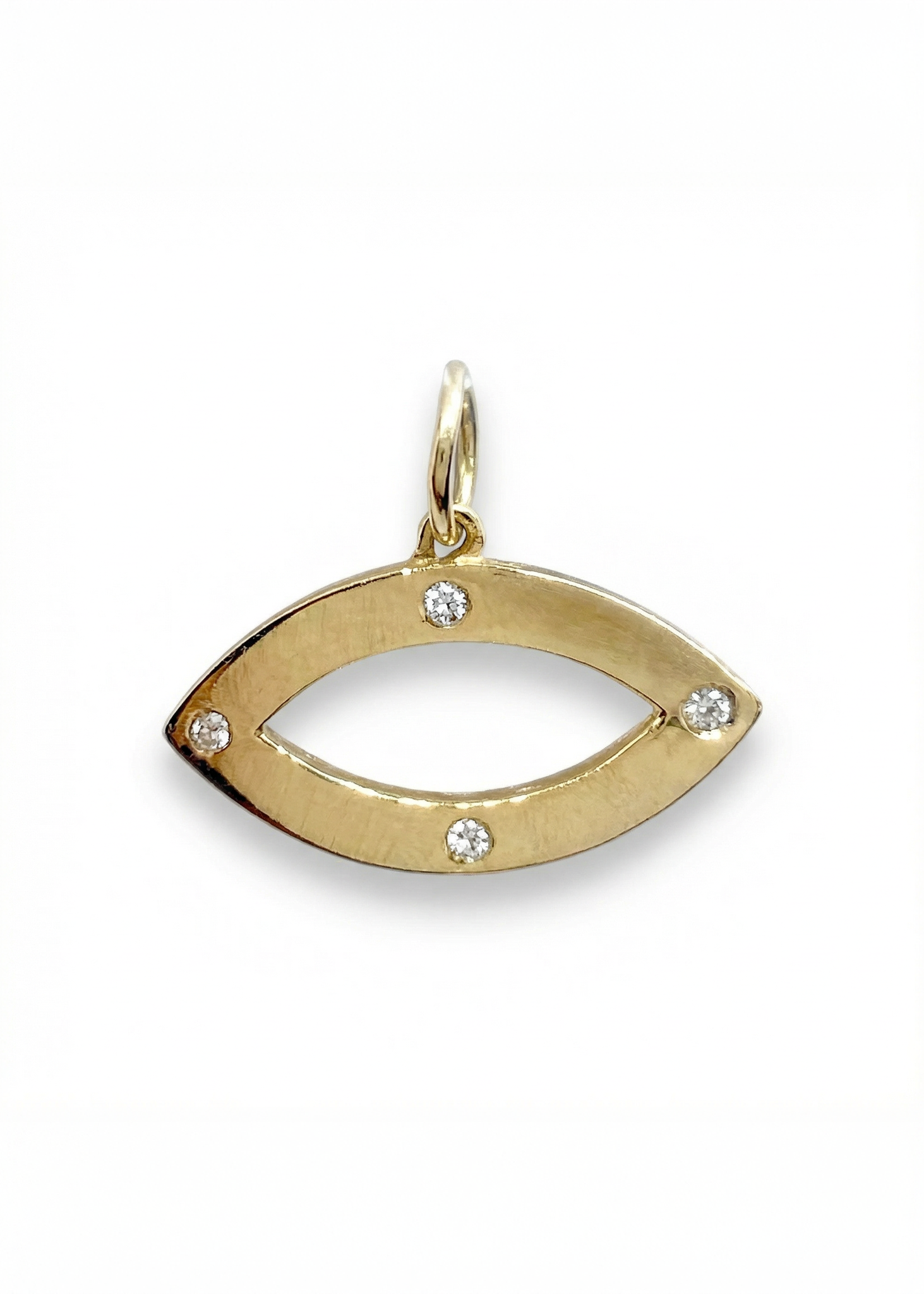 Pingente Olhar em Ouro Amarelo 18k