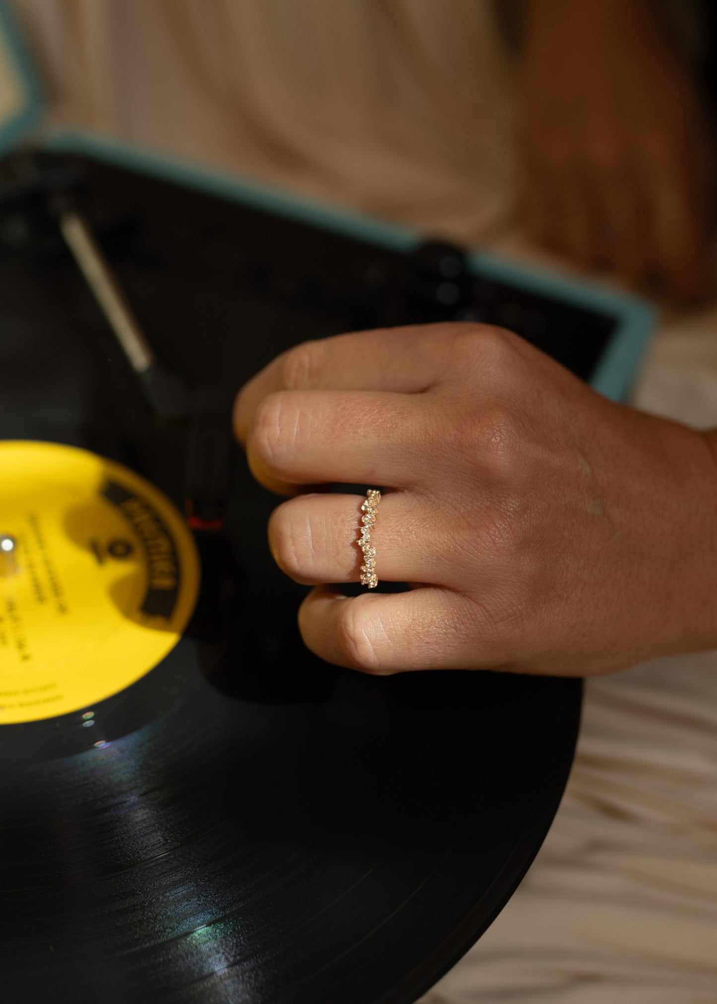 Anel Luce em Ouro Amarelo 18k