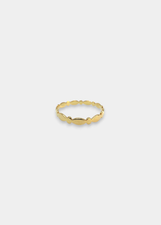 Anel Lien em Ouro Amarelo 18k