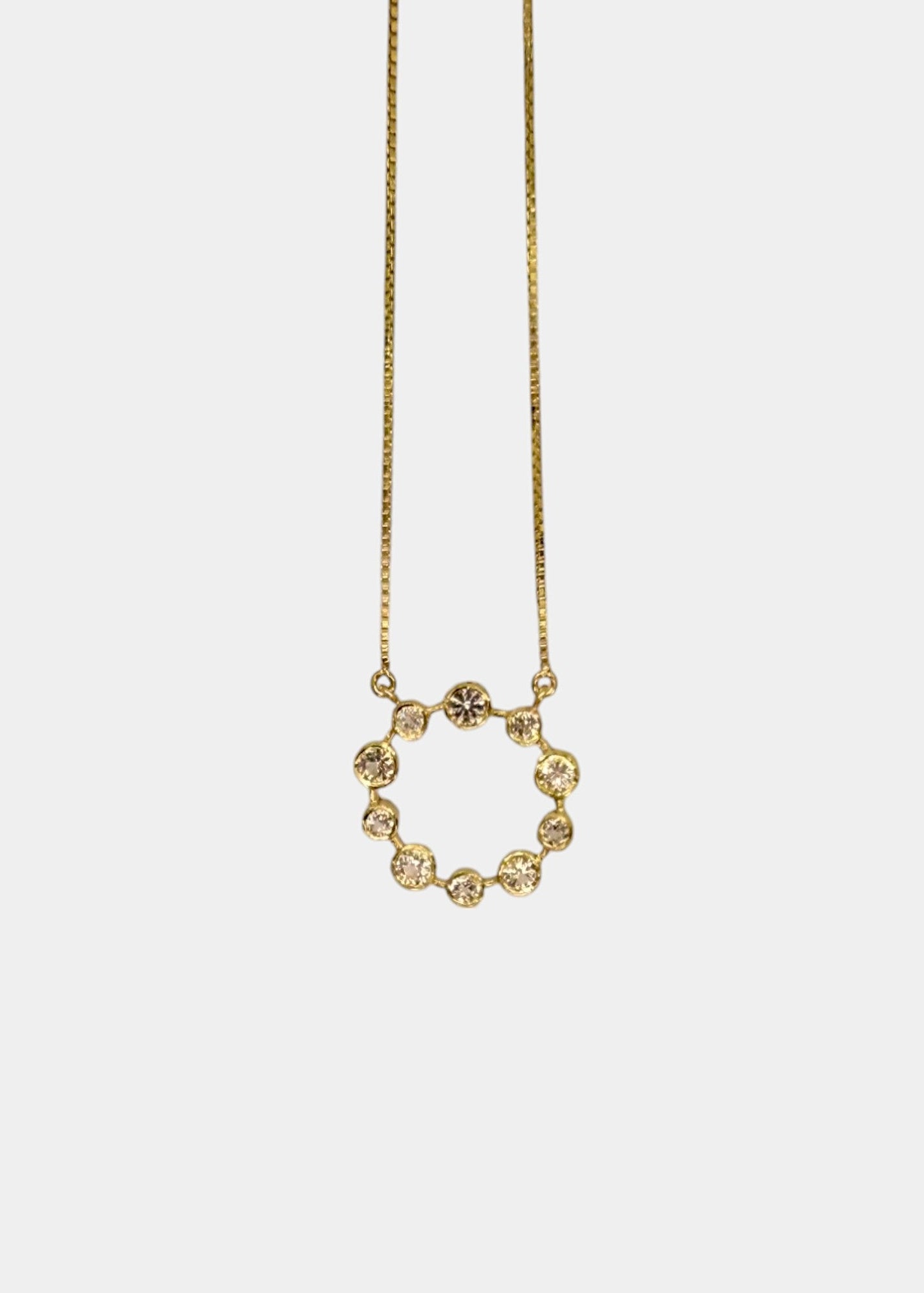 Colar Ciclo em Ouro Amarelo 18k